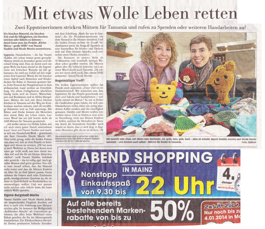 Bericht im Höchster Kreisblatt